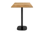 High table 60x60cm - Round model in Slovenian oak 52341WCHP