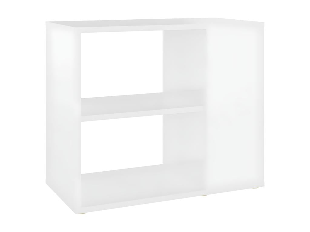 White side cabinet 60x30x50 cm Chipboard 78829TGVV