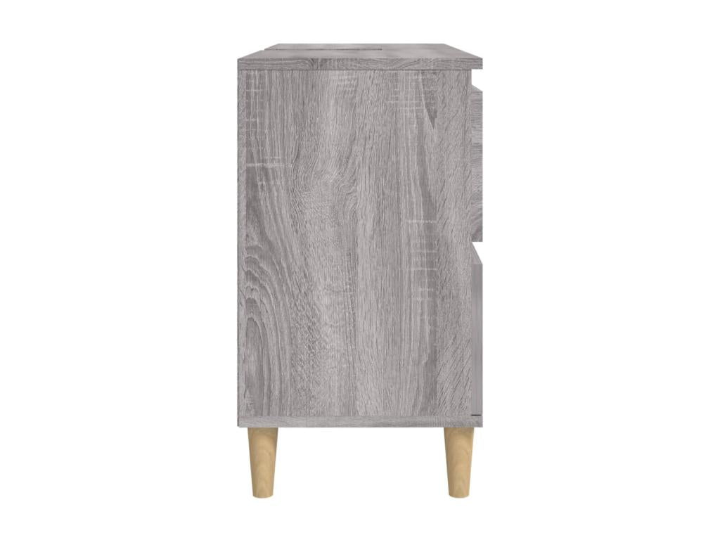 Nidchicshop grey sink unit 80x33x60 cm engineered wood 08174LYCH