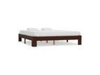 Calmetop solid pine adult bed, brown, 180x200 cm, 68005 DINR