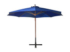 Hanging parasol with blue wooden pole 02 0008707 40682ZHSJ