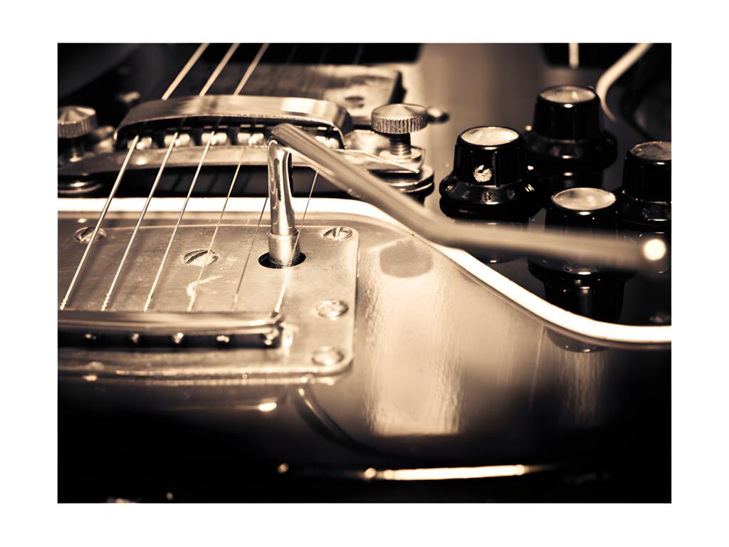 Nidchicshop Guitar Non-Woven Wallpaper 300x231 cm 78203JOZC